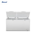 520L Double Doors Top Open Horizontal Electric Deep Chest Freezer